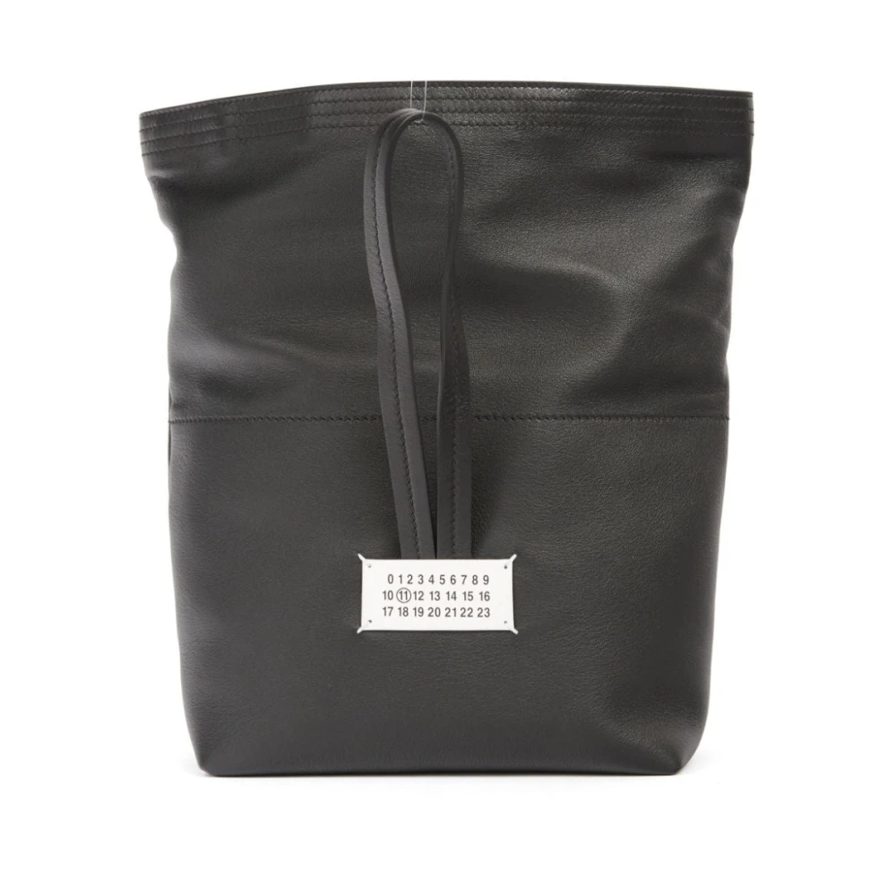 Maison Margiela Zwarte Handtekening Nummers Motief Polsband Black Heren