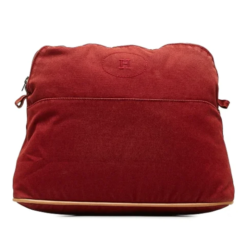 Hermès Vintage Pre-owned Leather pouches Red Dames