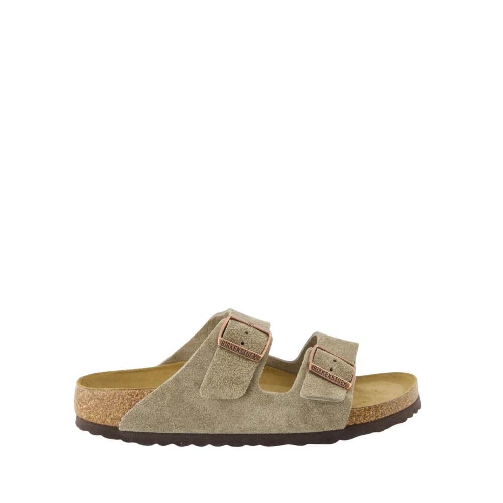 Birkenstock Men's Beige Arizona Sandals - Sliders - 6 Uk - Shoes