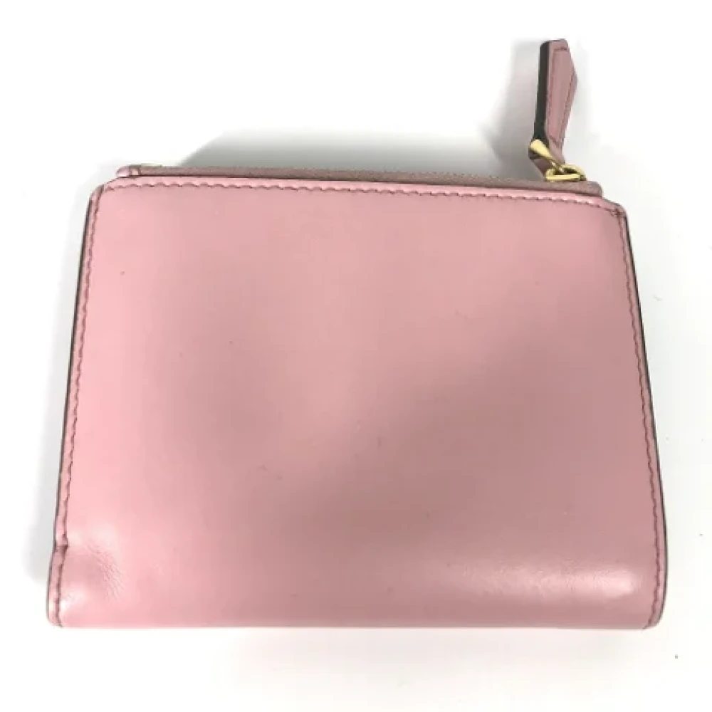 Fendi Vintage Pre-owned Leather wallets Pink Dames