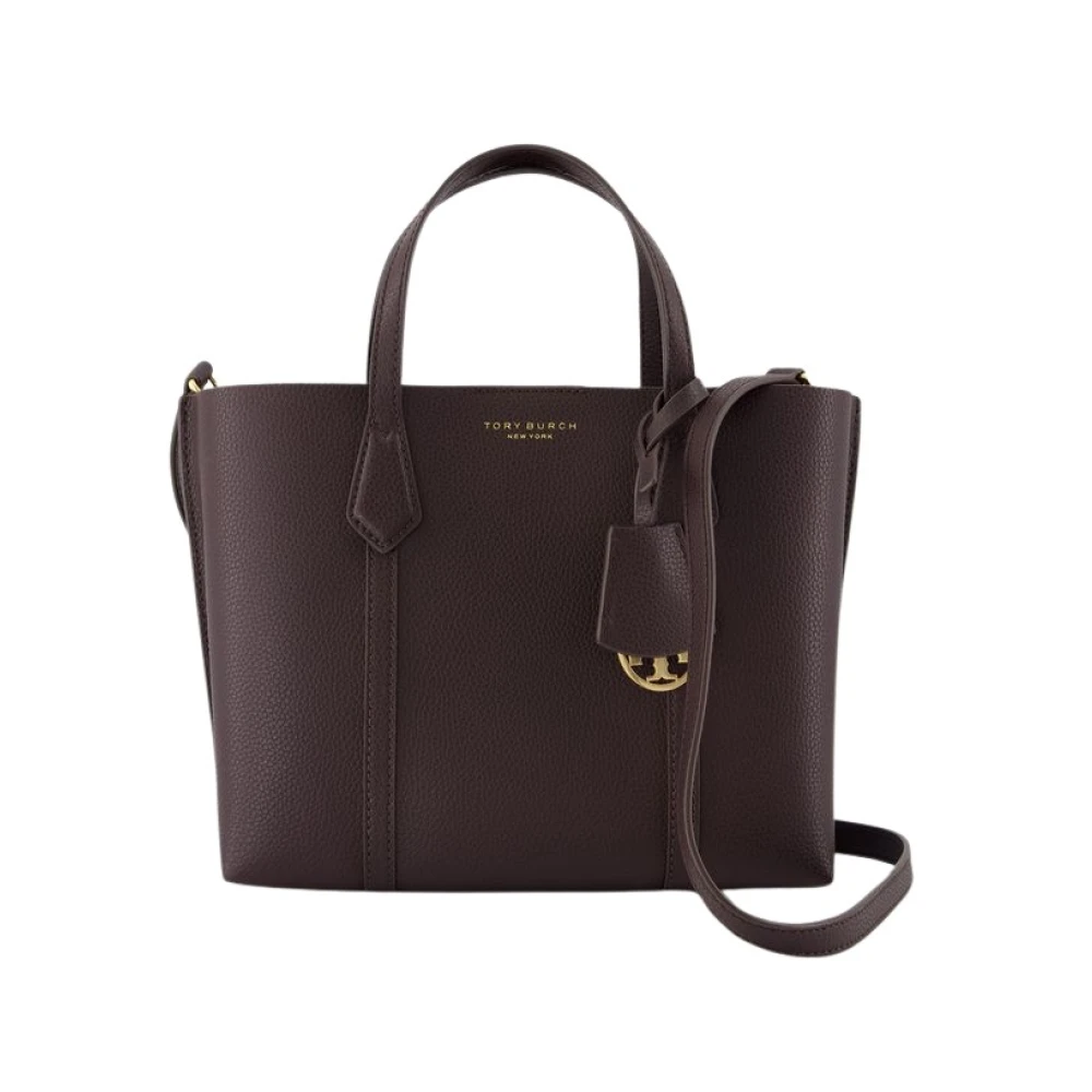 TORY BURCH Bordeaux Leren Shopper Tas Red Dames
