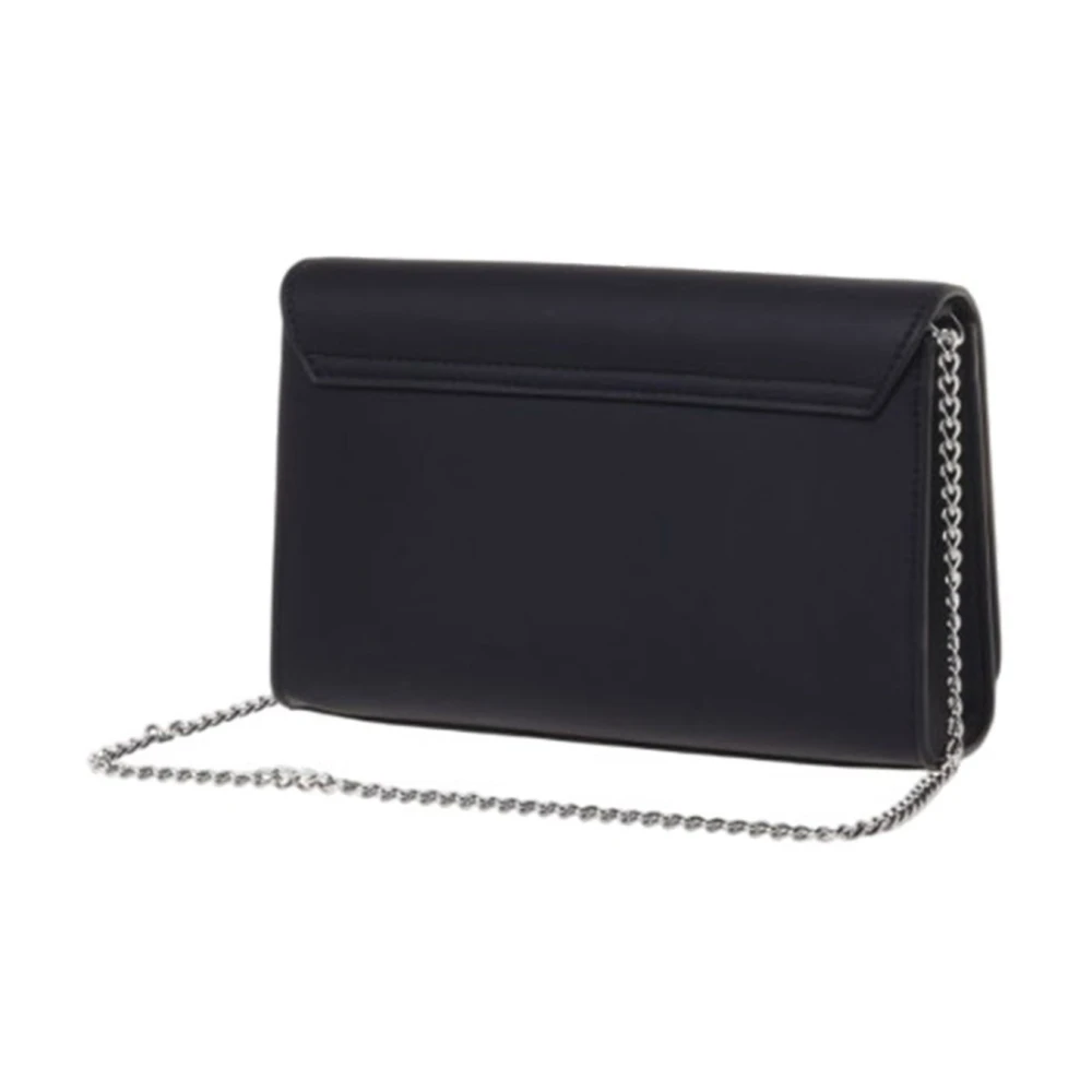 Moschino Zwarte Synthetische Dames Schoudertas Black Dames