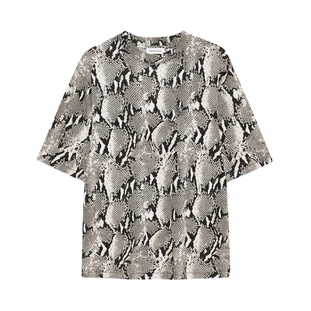 Anine Bing Women's Multicolor T-Shirts, M, Avi Tee
