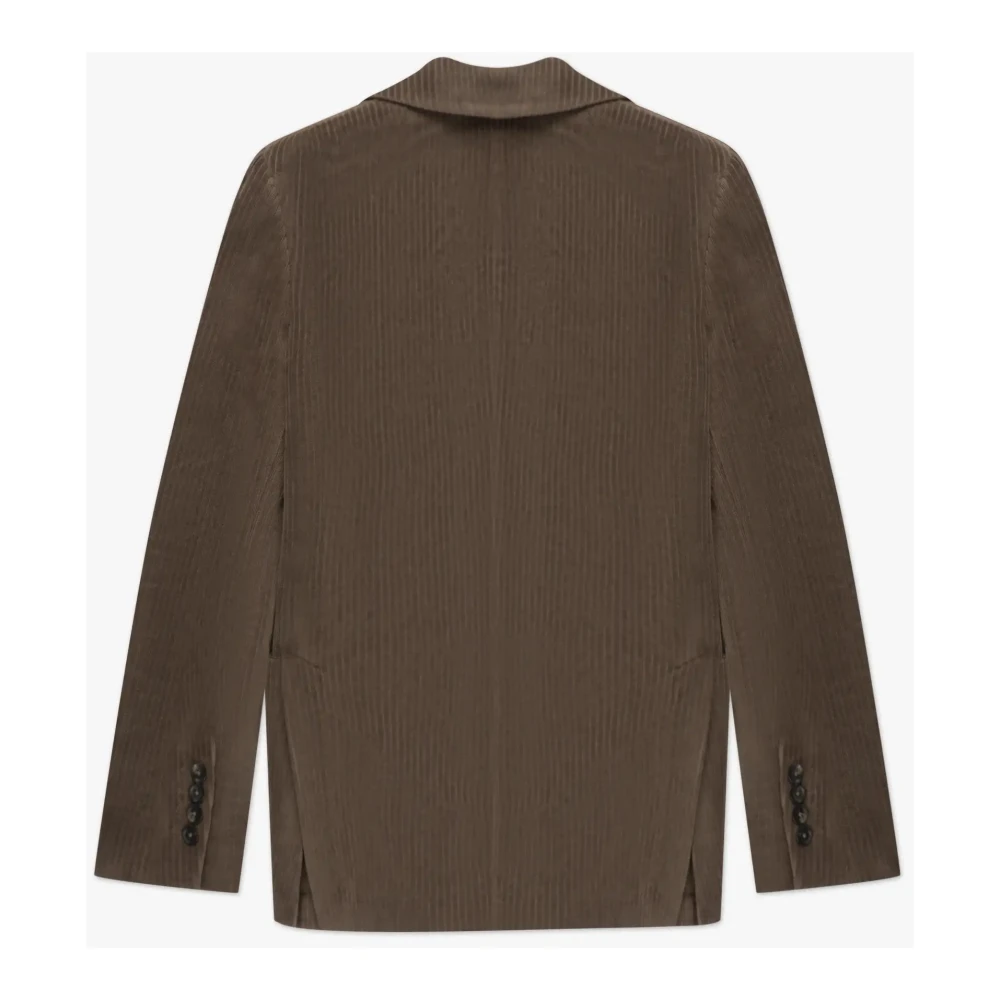 Circolo 1901 Stretch Cord du Roy Blazer Brown Heren