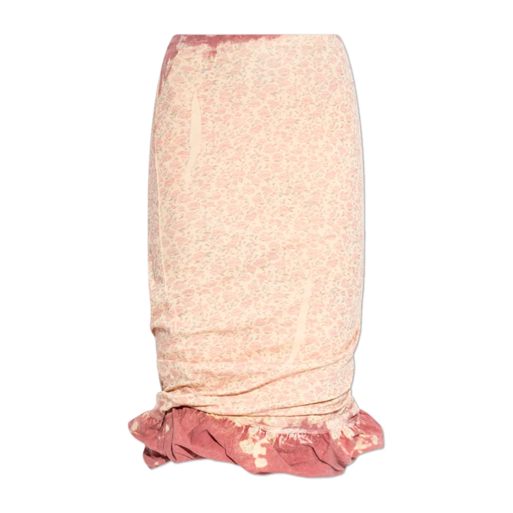 Diesel Women's Beige O-Pale Skirt - Midi Skirts - Xs - Skirts