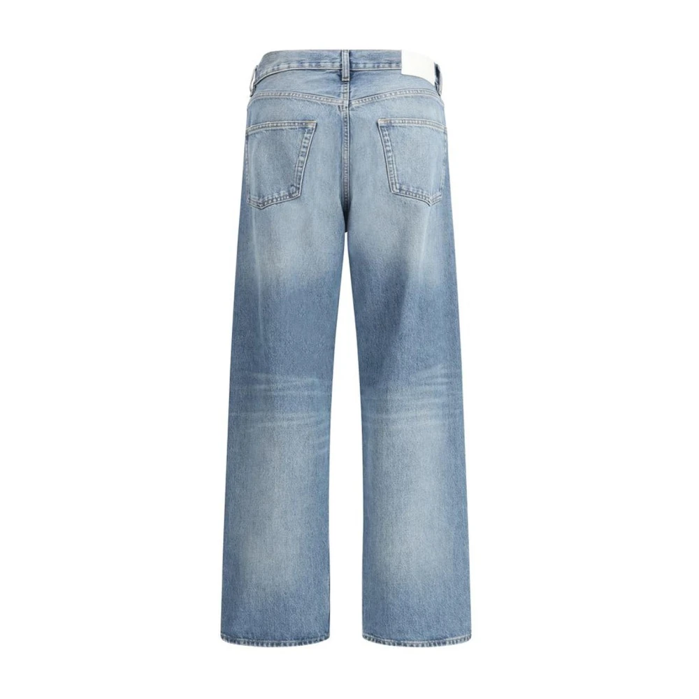 Sunflower Moderne Wide Leg Katoenen Jeans Blue Heren