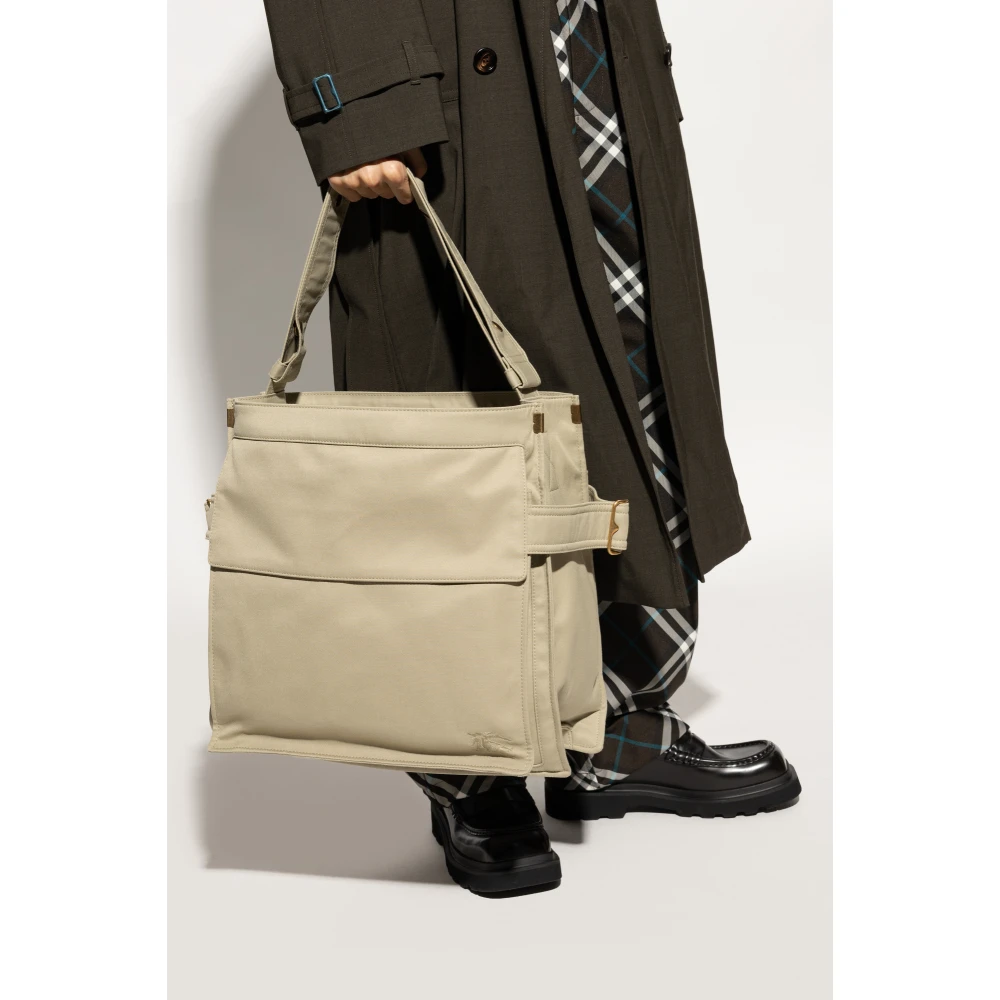 Burberry Shopper tas Green Heren