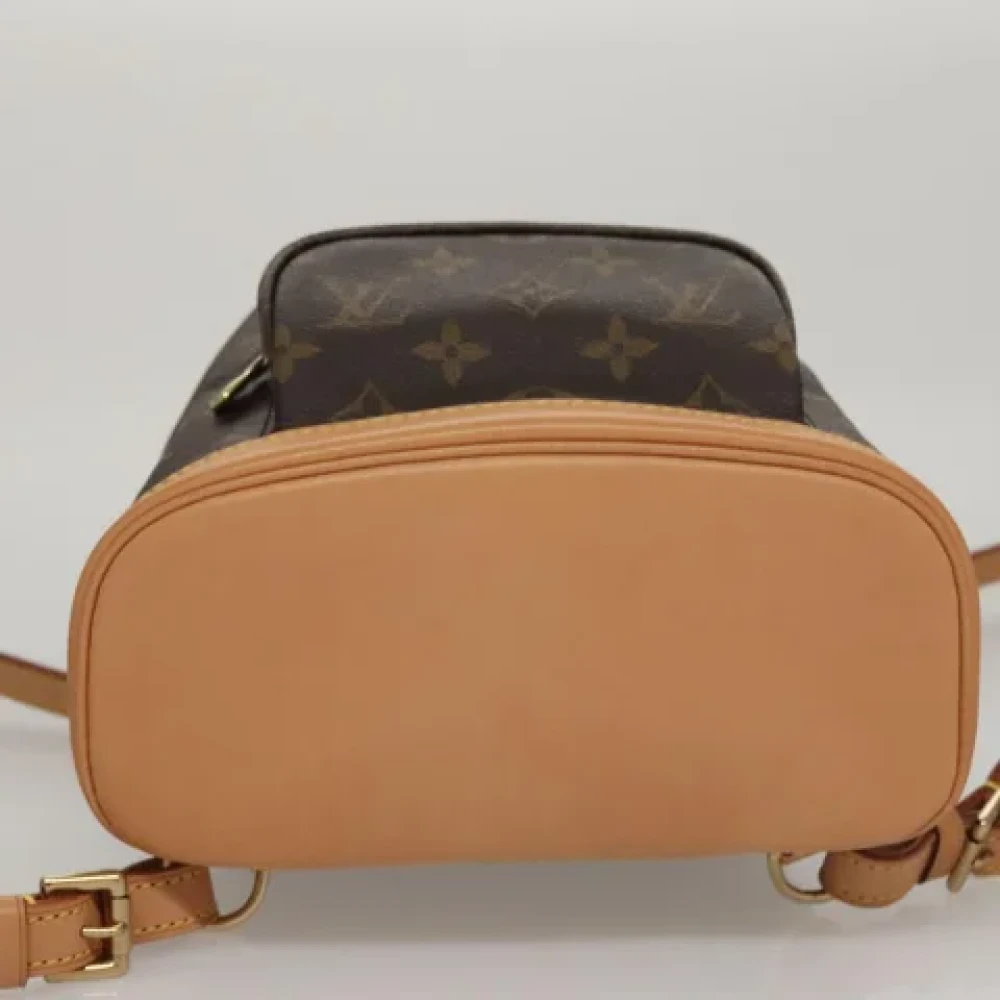 Louis Vuitton Vintage Pre-owned Canvas backpacks Brown Dames
