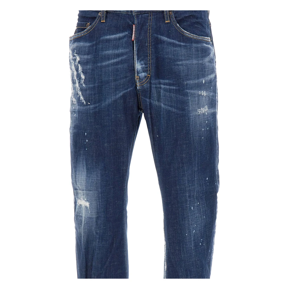 Dsquared2 Stijlvolle Jeans voor Mannen Blue Heren