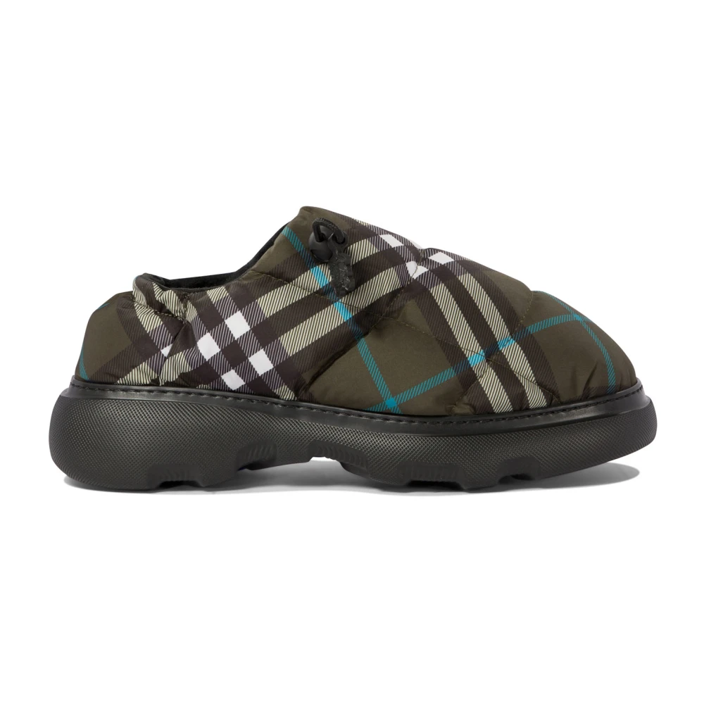 Burberry Uomo Verde Scarpe, 40 Eu, New,