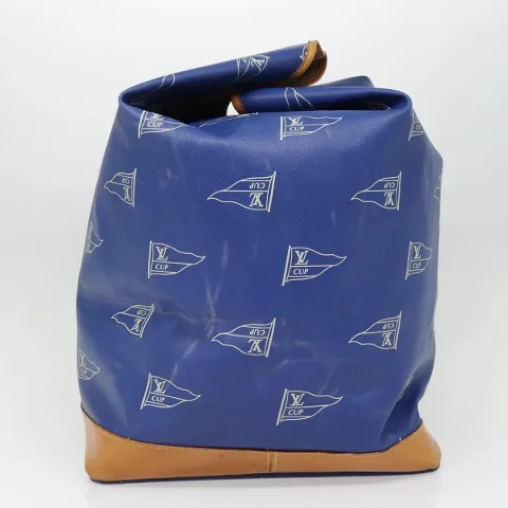Louis Vuitton Vintage Pre-owned Leather louis-vuitton-bags Blue Dames