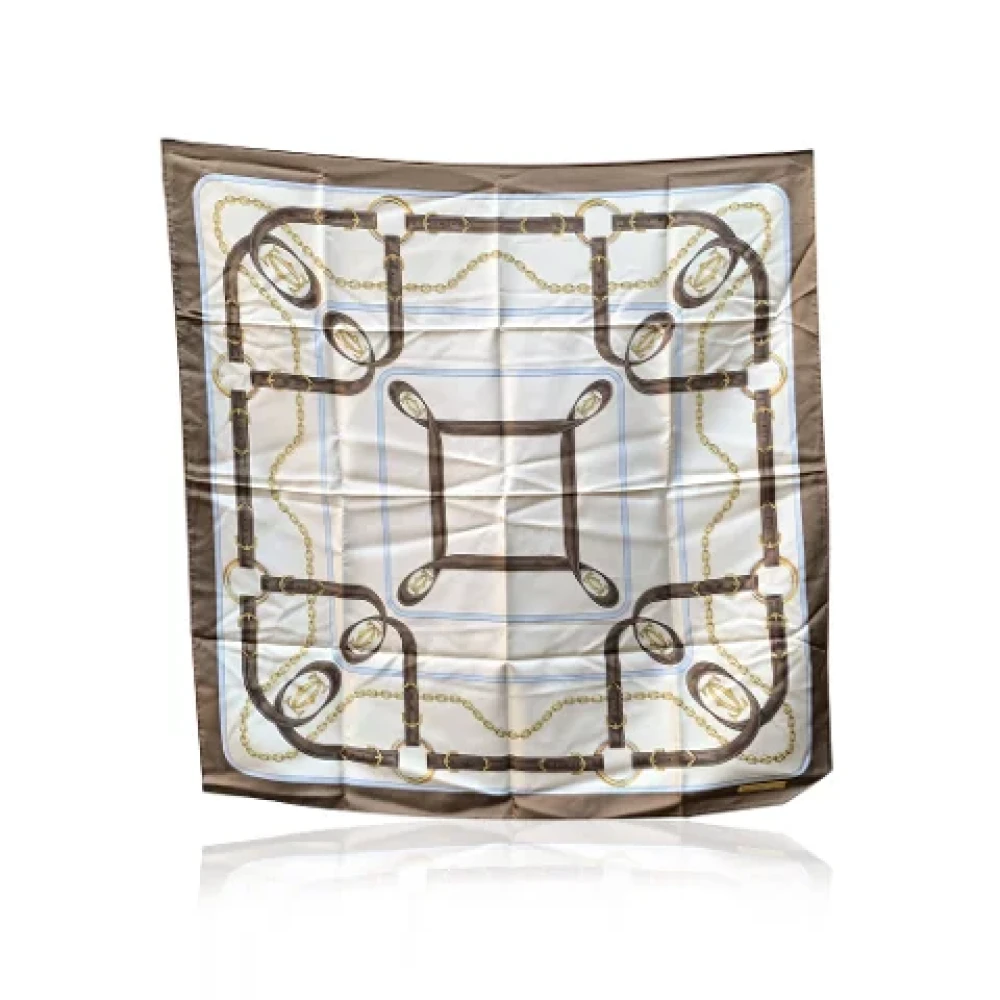 Cartier Vintage Pre-owned Silk scarves Multicolor Dames