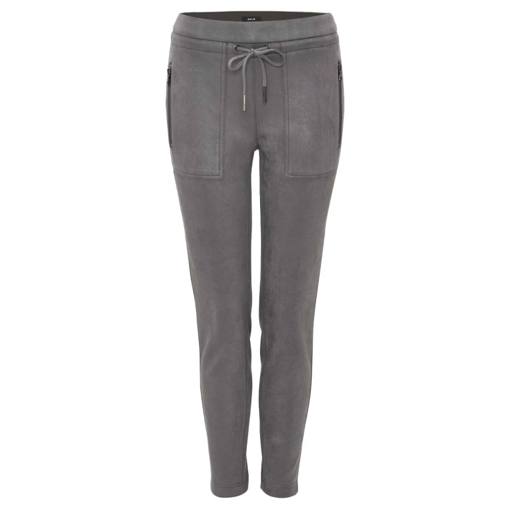 Opus Cargo Broek Elvina Stijl Gray Dames