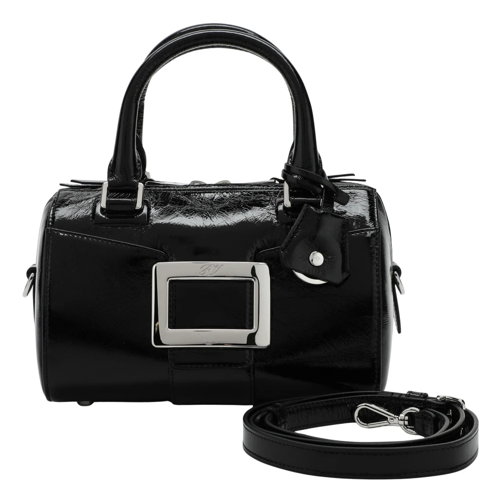 Roger Vivier Liten Crossbody-väska Black, Dam