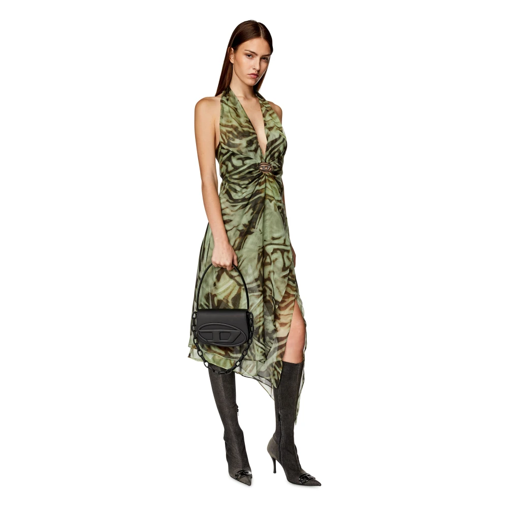 Diesel 1DR-Iconic Schoudertas Black Dames