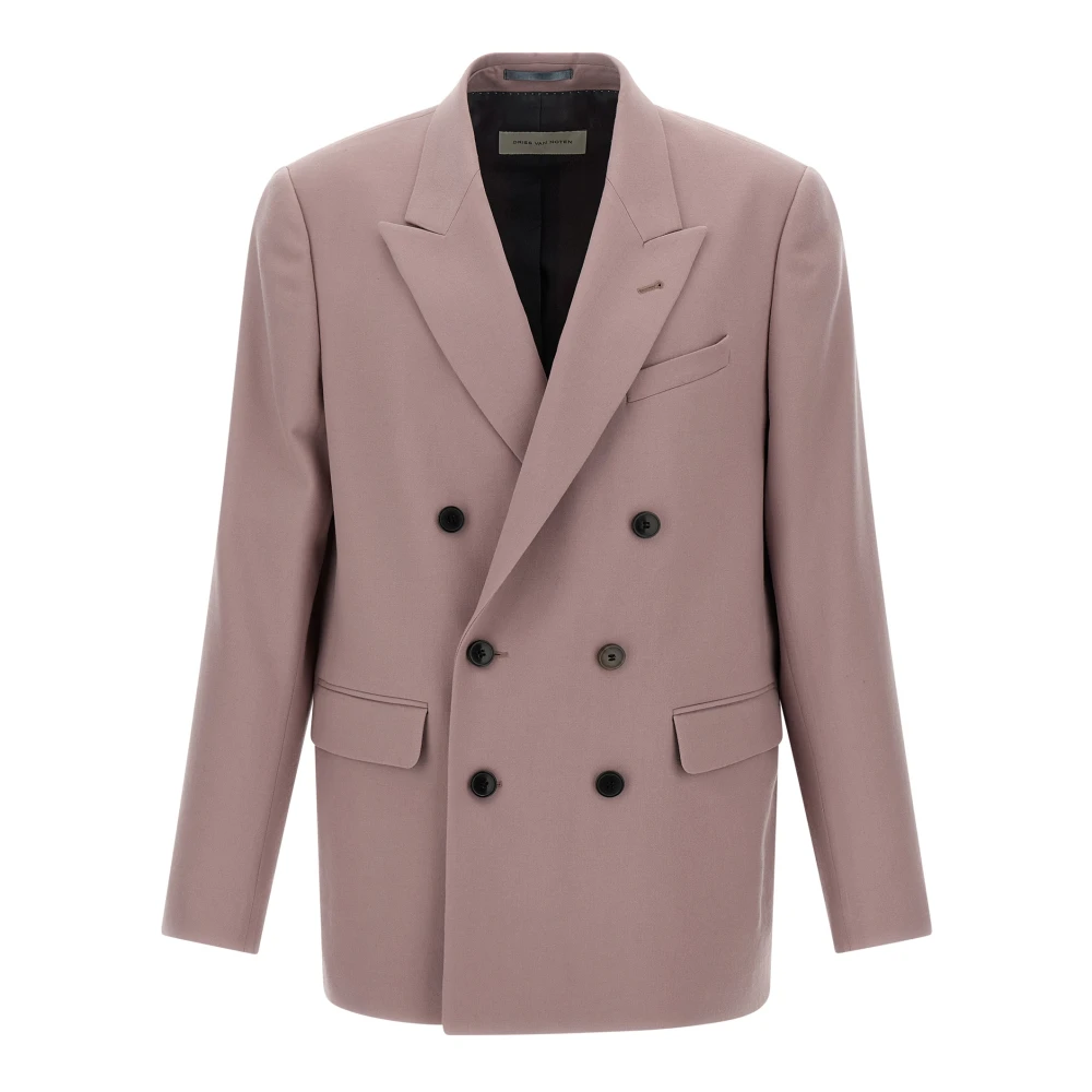 Dries Van Noten Men's Purple Blazers, M, Buforden Blazer