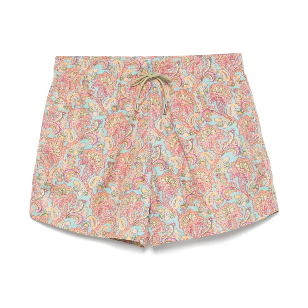 ETRO Cachemira Print Zwemshorts Multicolor Heren