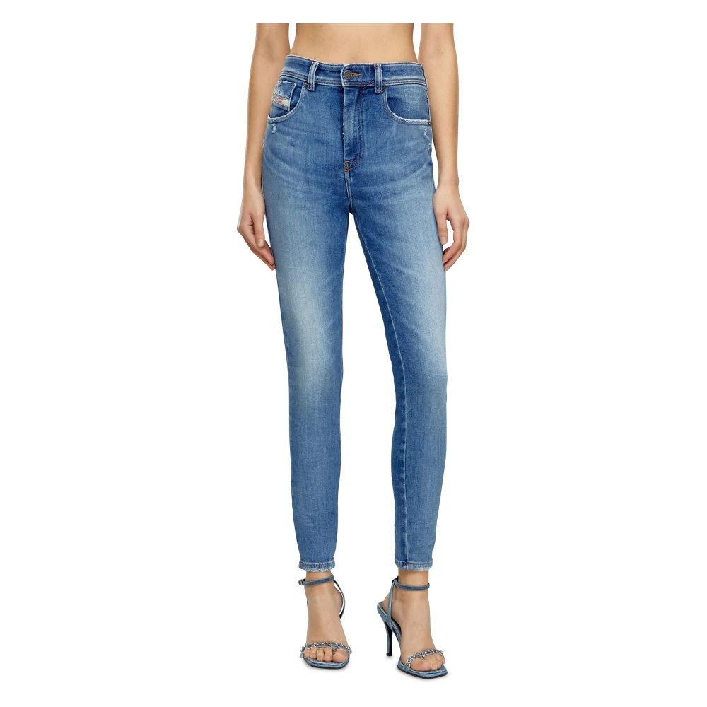 Diesel Super skinny Jeans 1984 Slandy-High Blue Dames
