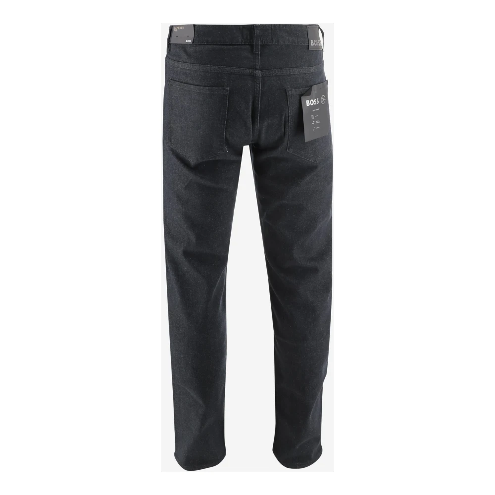 Hugo Boss Stretch Katoen Slim-Fit Denim Jeans Gray Heren