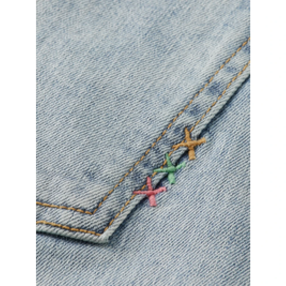 Scotch & Soda Sky Straight Jeans Mish Mash Blue Dames