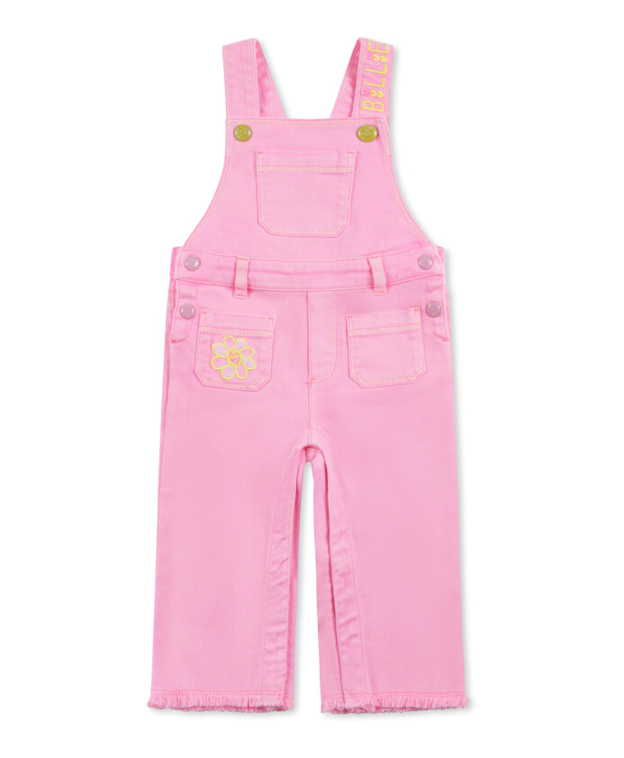 salopette-en-coton-rose-avec-fleurs-brodees