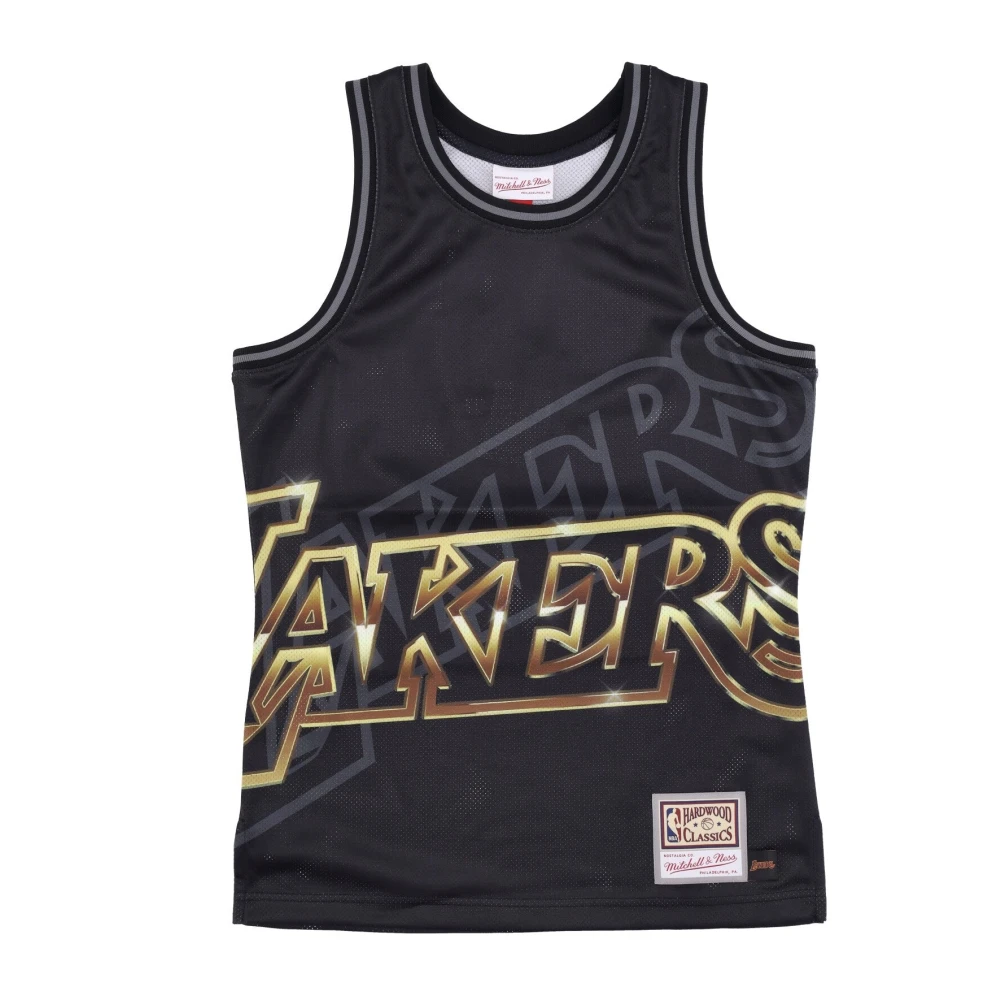 Mitchell & Ness NBA Big Face Tank Top Black Heren