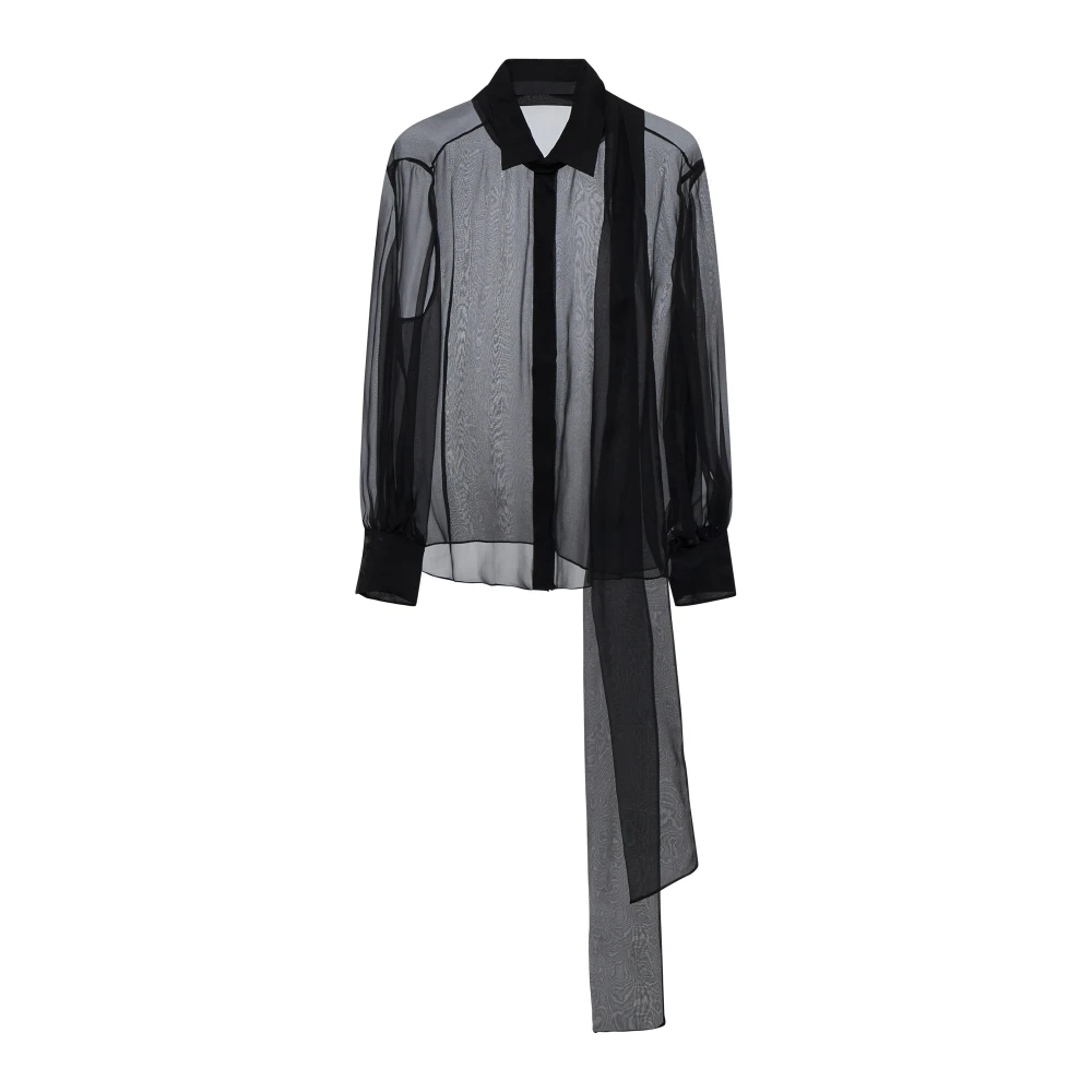 Valentino Zwarte Signature VLogo Oorbellen Black Dames