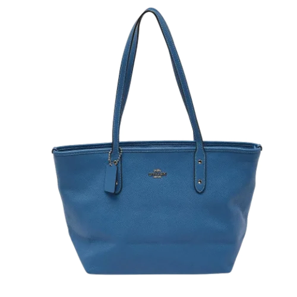 Coach Pre-owned Leather totes Blue Dames