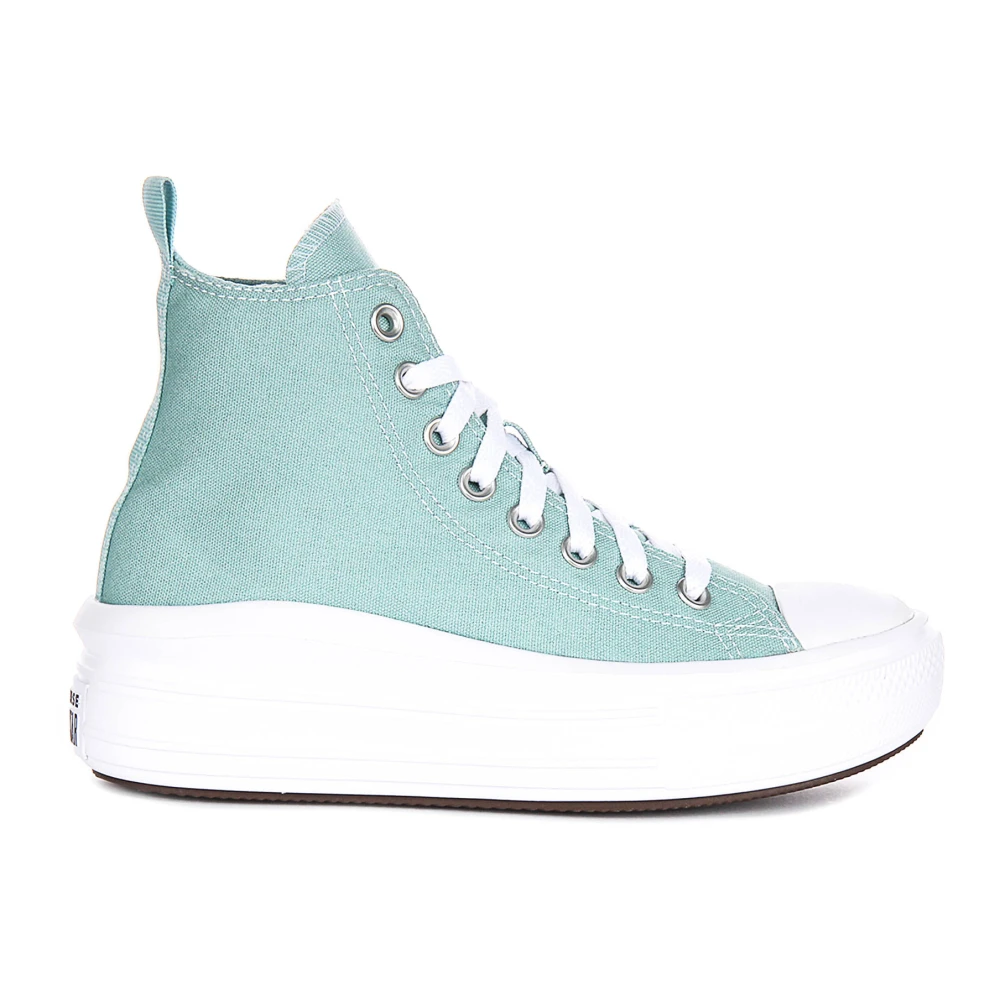Converse Women's Green Platform Trainers - Sneakers - 6 Uk - Shoes