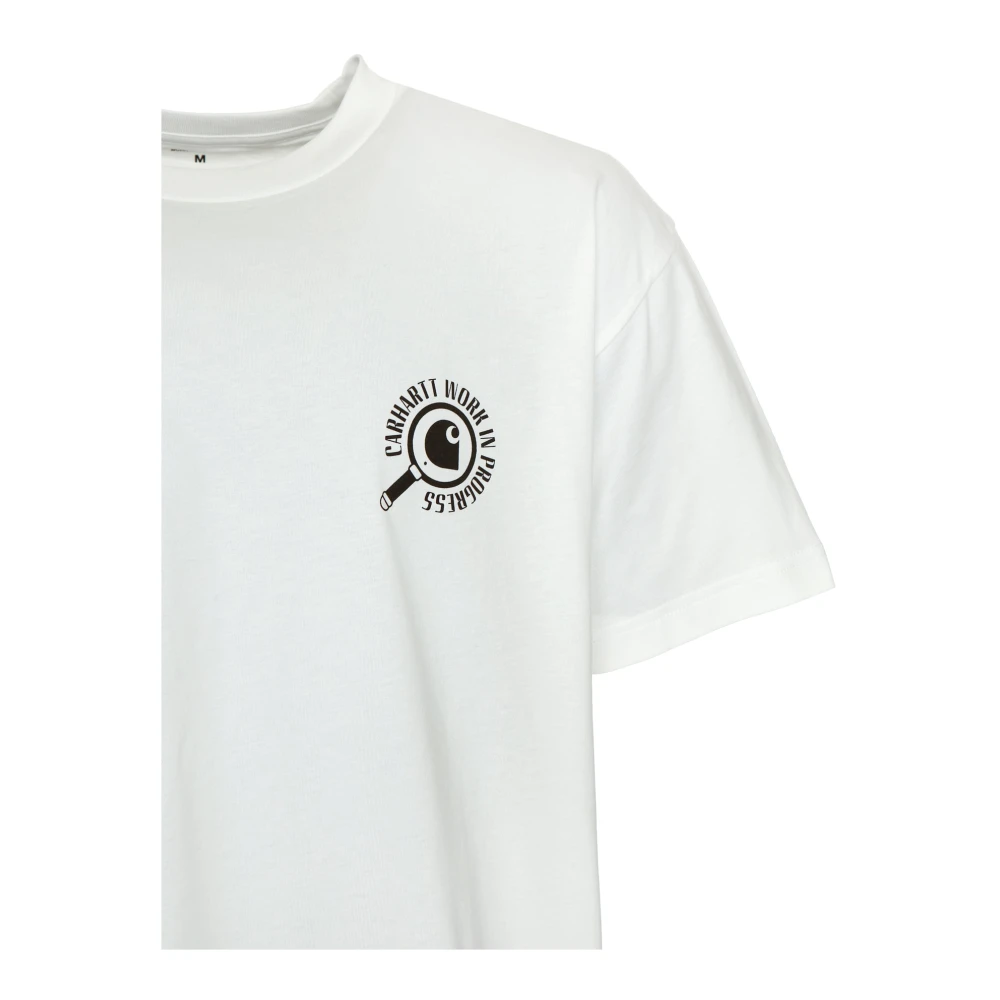 Carhartt WIP Grafische Logo Print T-Shirt White Heren