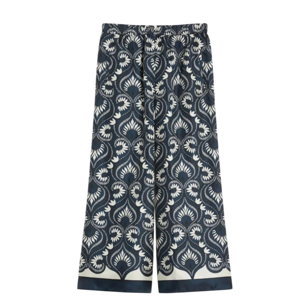 Weekend Max Mara Women's Multicolor Weekend Trousers - Wide Trousers - Xs - Trousers