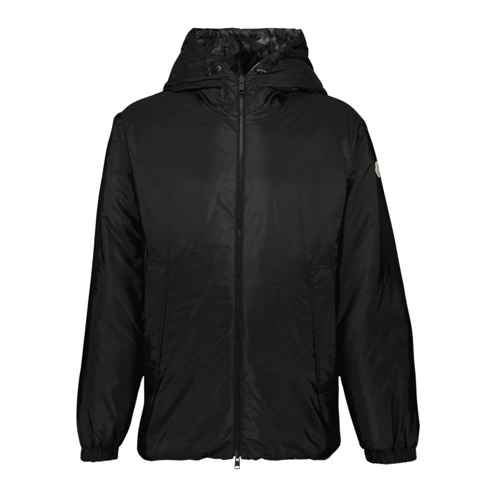 Moncler Men's Black Reversible Military Style Down Jacket - Winter Jackets - 2XL - Jackets