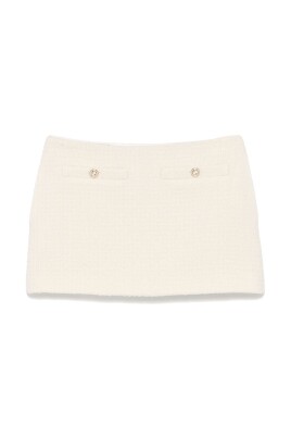 damier-boucle-tweed-mini-skirt