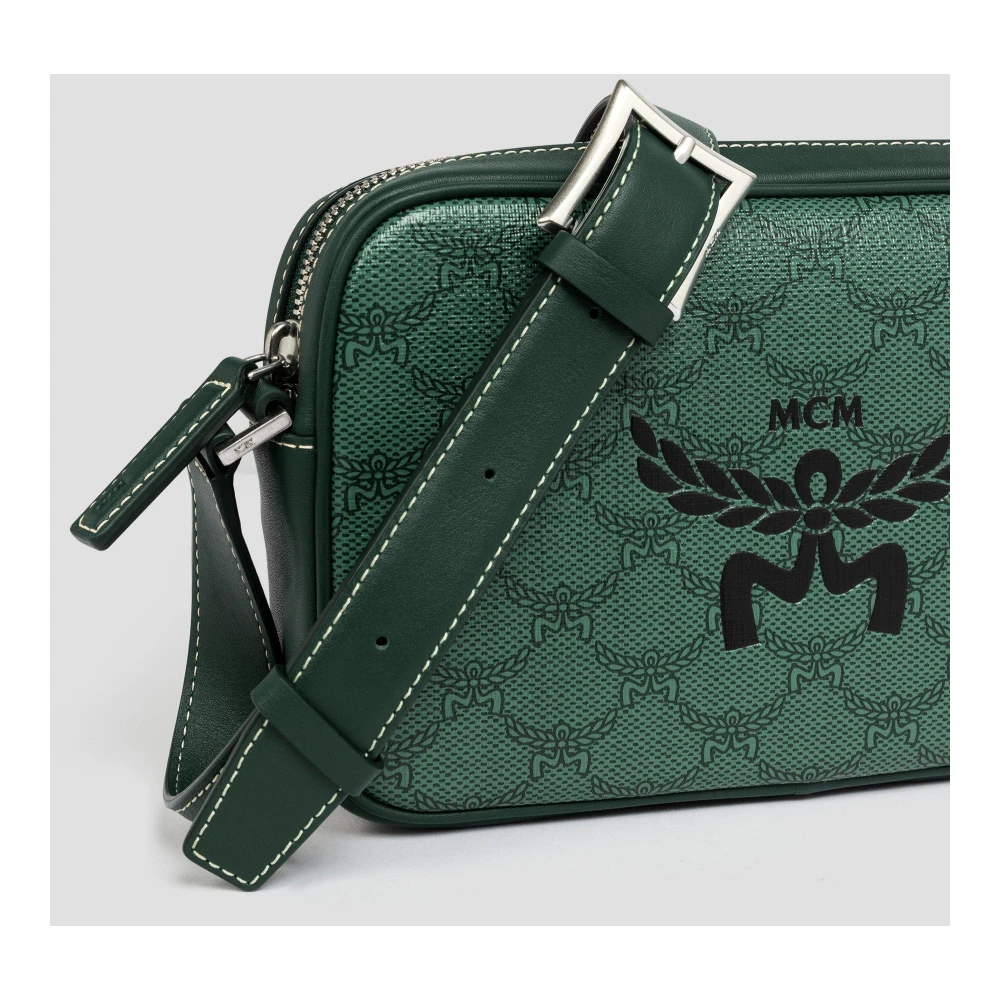 MCM Lucht Schoudertas in Lauretos Green Dames
