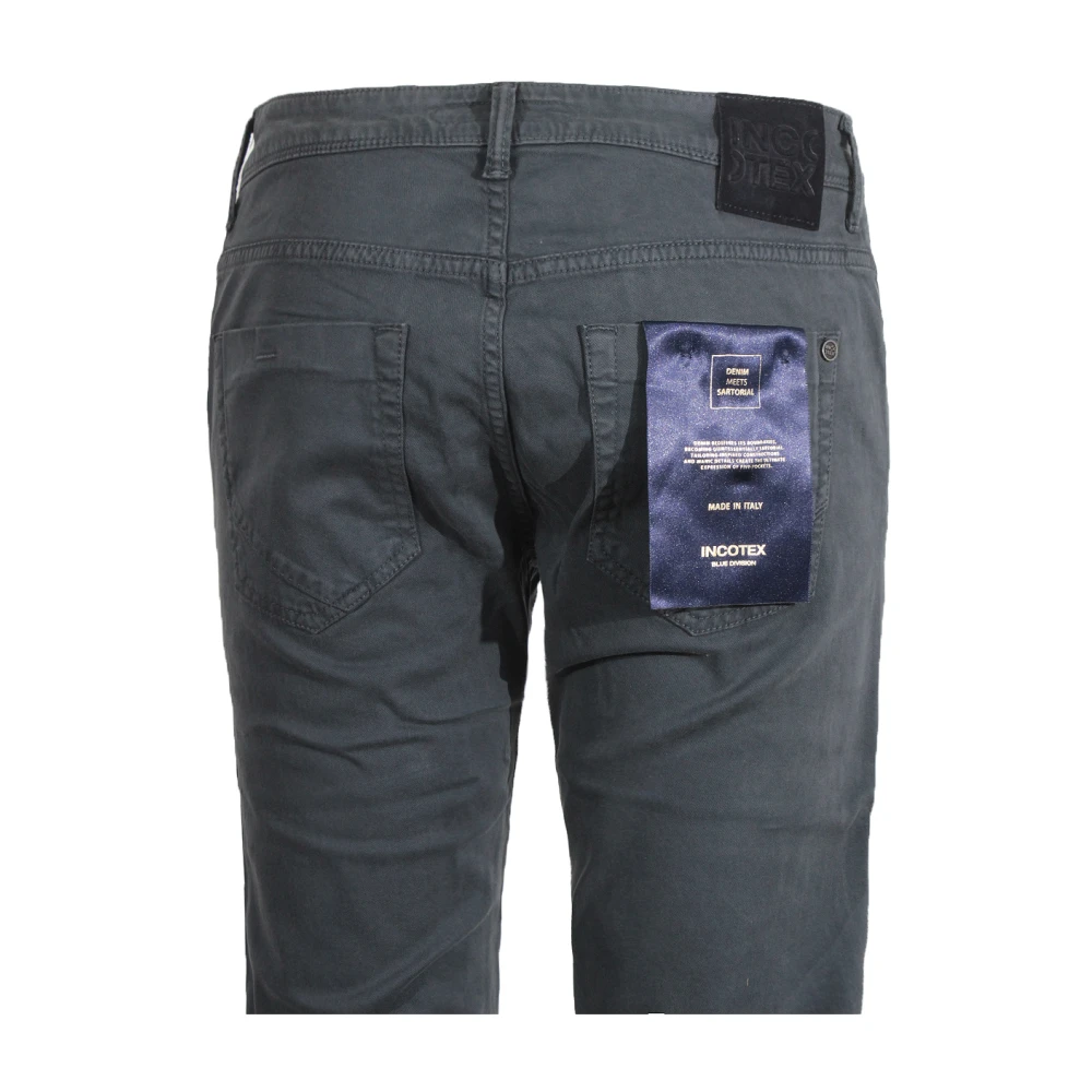 Incotex Blauwe Divisie Blauwe Jeans Blue Heren