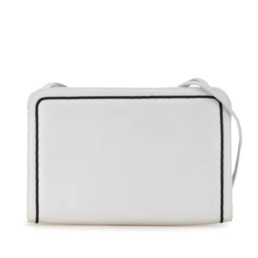 Salvatore Ferragamo Pre-owned Leather shoulder-bags White Dames