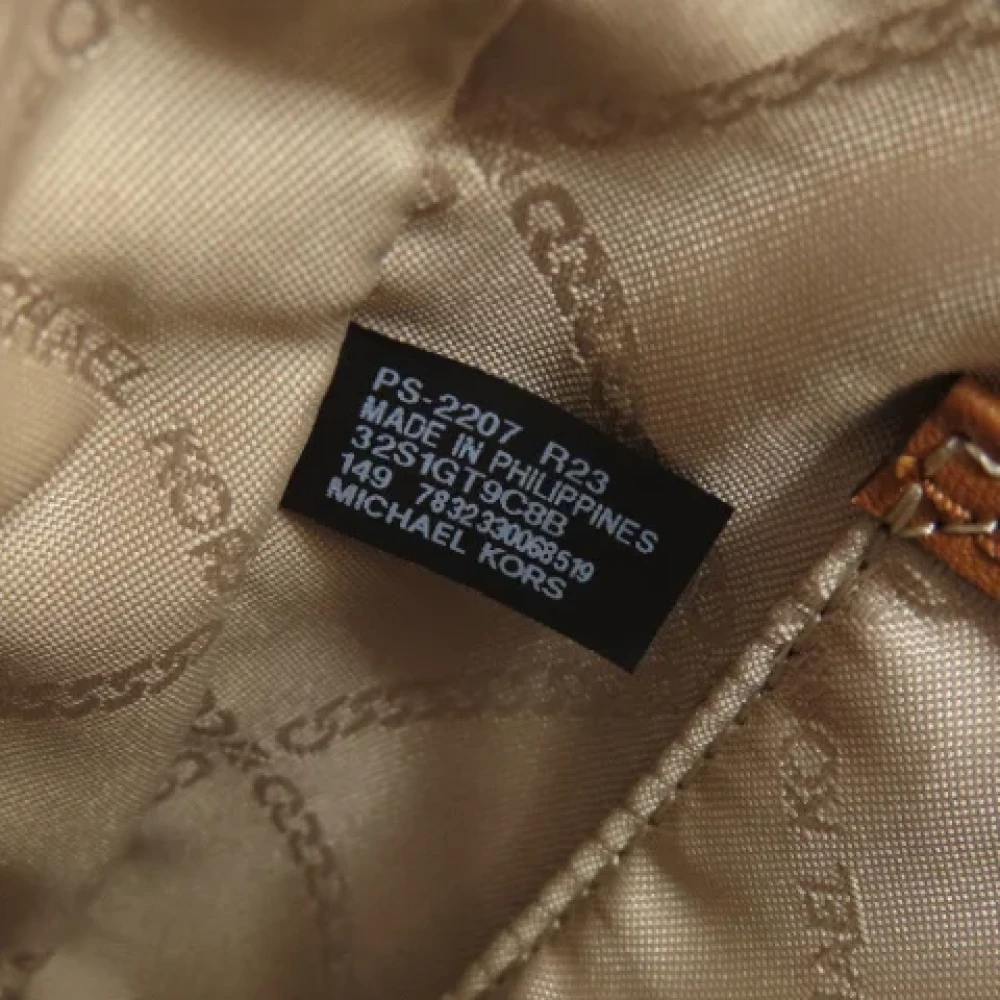 Michael Kors Pre-owned Plastic shoulder-bags Brown Dames