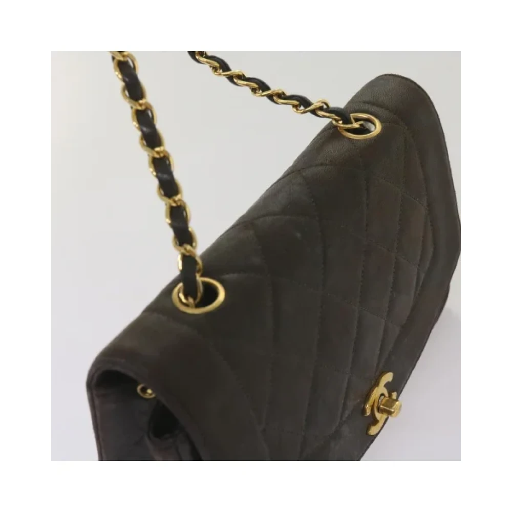 Chanel Vintage Pre-owned Leather chanel-bags Black Dames
