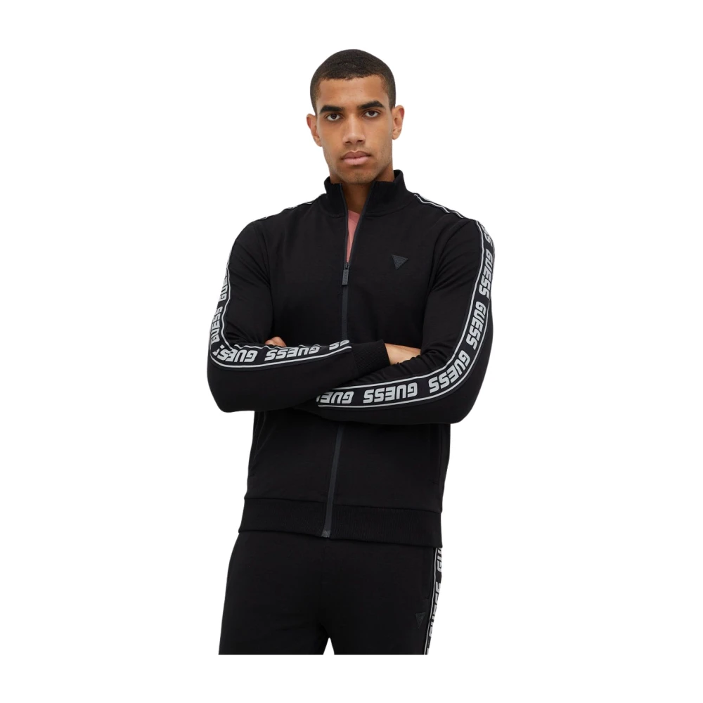 Guess , Herren, Sweatshirts & Hoodies, Schwarzk, M
