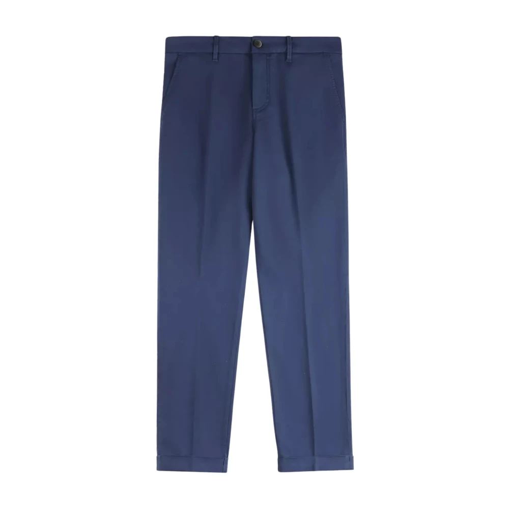 Fay Women's Blue Chinos, W29, Navy Chino Trousers