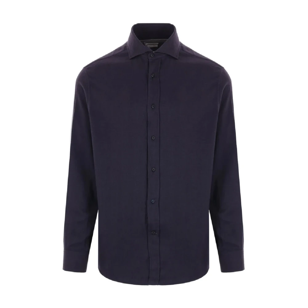 Brunello Cucinelli Men's Blue Stylish Shirts For And Wo