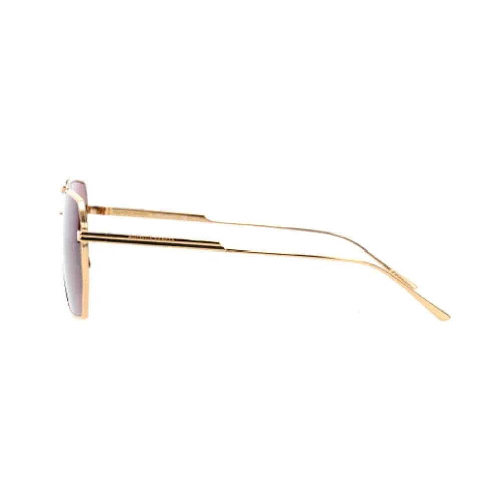 Bottega Veneta Vintage Pre-owned Metal sunglasses Yellow Dames