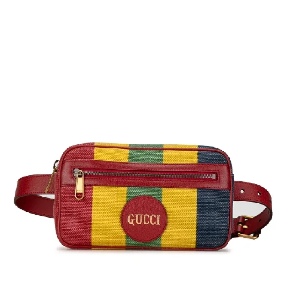 Gucci Vintage Pre-owned Canvas gucci-bags Multicolor Dames