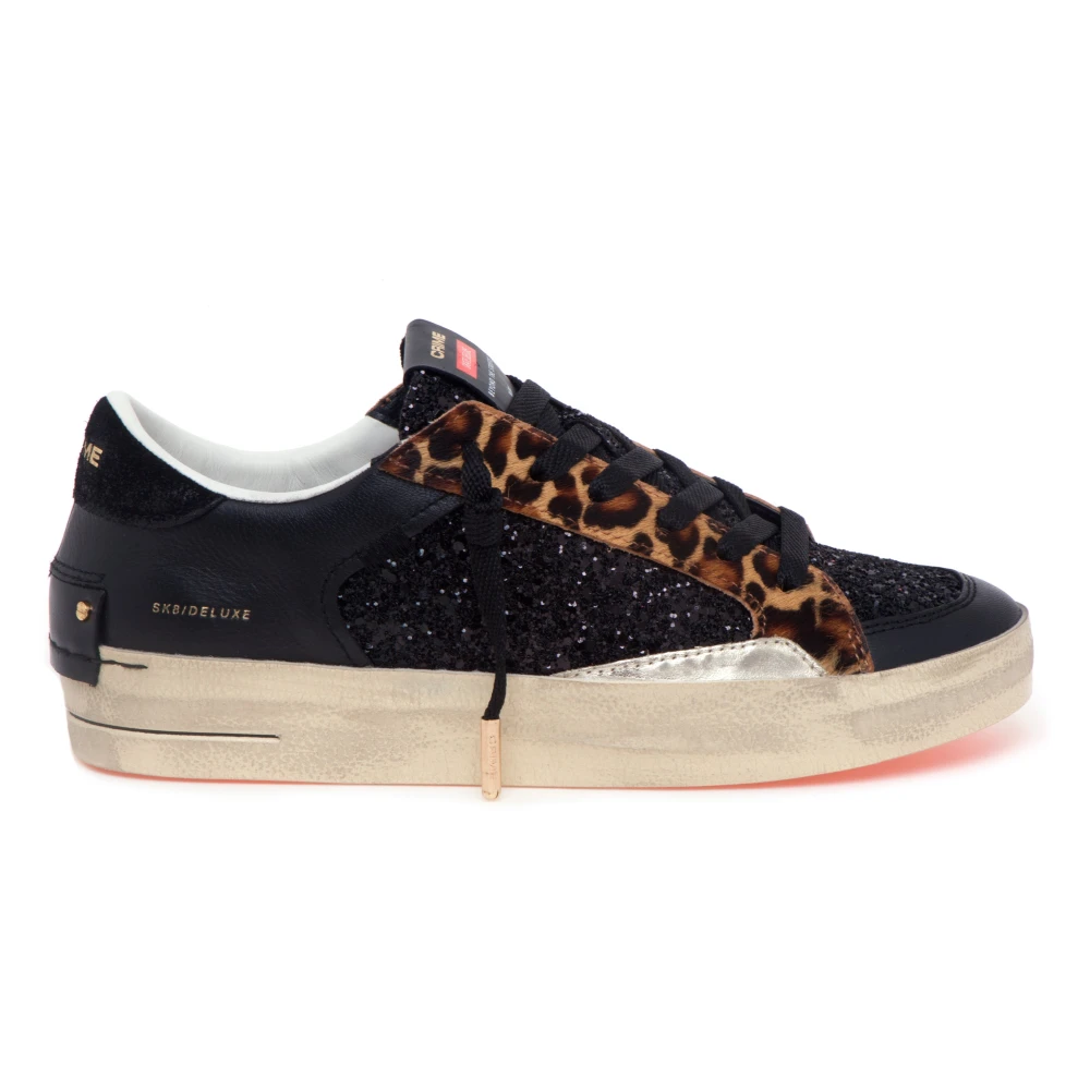 Crime London Skate Deluxe Dames Schoenen Zwart