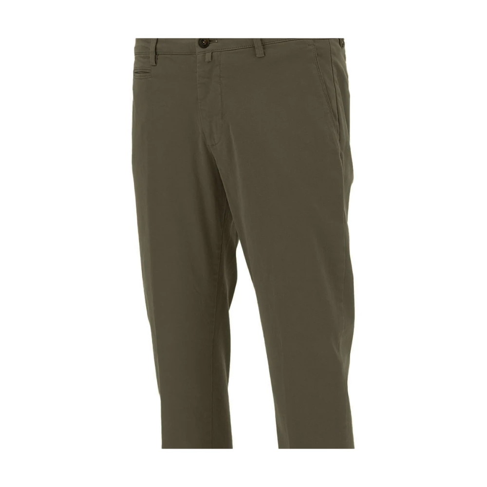 Briglia Klassieke Groene Chinos Slim Fit Green Heren