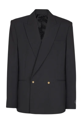 Ull blazer med 2 knappar