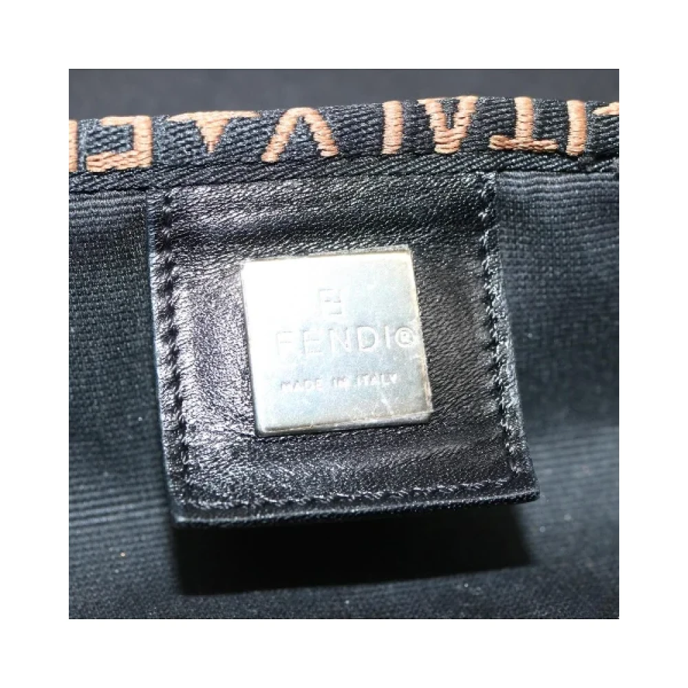 Fendi Vintage Pre-owned Cotton fendi-bags Black Dames