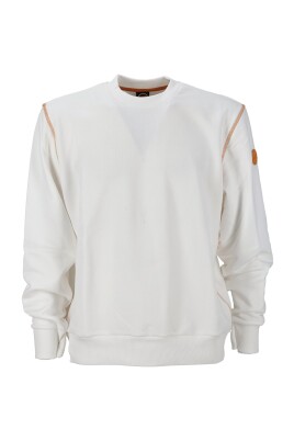 sweat-shirt-col-rond-avec-logo-contrastant
