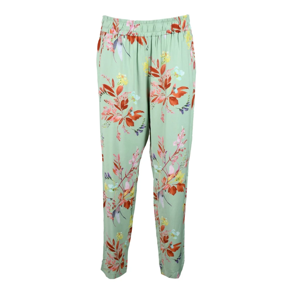 Pennyblack Viscose Casual Broek Green Dames
