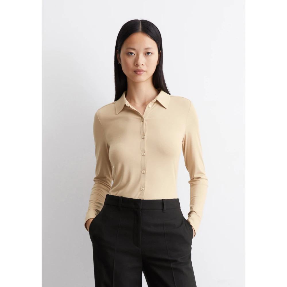 Marc O'Polo Gewone jerseyblouse Green Dames